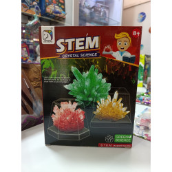 Kit STEM Crystal Science – Crea Cristales de Colores para Niños