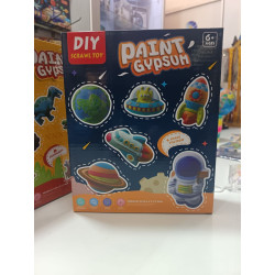 Moldea y Pinta Figuras del Espacio | Kit STEM creativo para niñas y niños