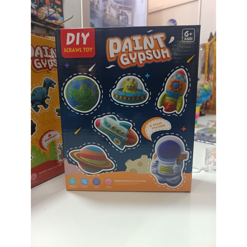 Moldea y Pinta Figuras del Espacio | Kit STEM creativo para niñas y niños Moldea y Pinta Figuras del Espacio | Kit STEM creativo para niñas y niños