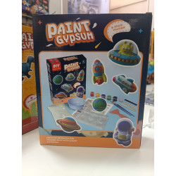 Moldea y Pinta Figuras del Espacio | Kit STEM creativo para niñas y niños