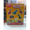 Moldea y Pinta Figuras de Dinosaurios | Kit STEM creativo para niñas y niños