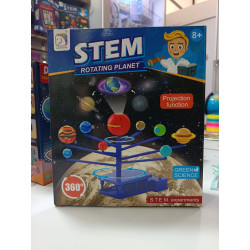 Kit Sistema Solar Proyector Rotatorio | Modelo educativo giratorio 360°