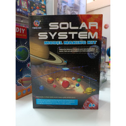 Kit Móvil Sistema Solar Pintable | Modelo colgante 45x45 cm con pintura que brilla