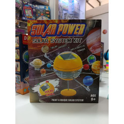 Kit Sistema Solar Rotatorio Energía Solar | Modelo educativo giratorio 360°