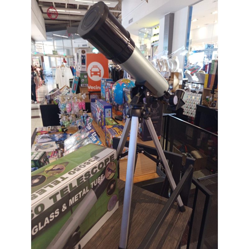 Telescopio Refractor 360x50 mm Kit Inicio- Observación Lunar Ideal