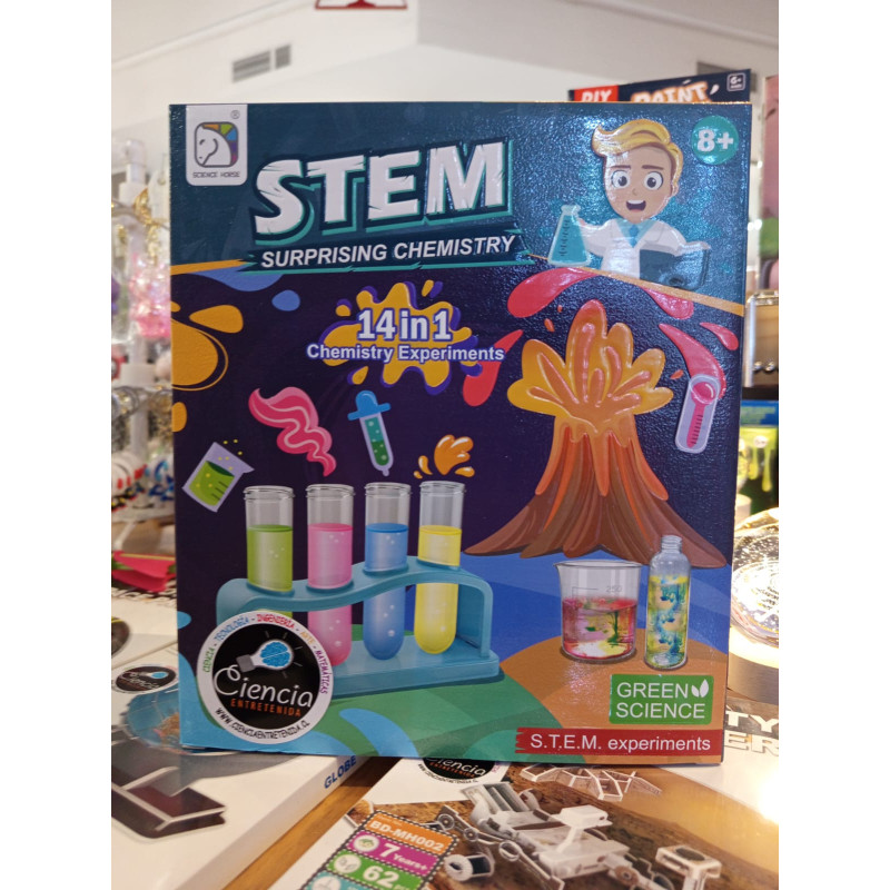 Kit de Química para Niños – 14 Experimentos Científicos | Juguetería Científica