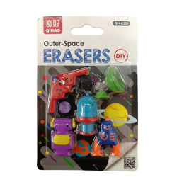 Set de Gomas Espaciales | Borradores Divertidos STEM