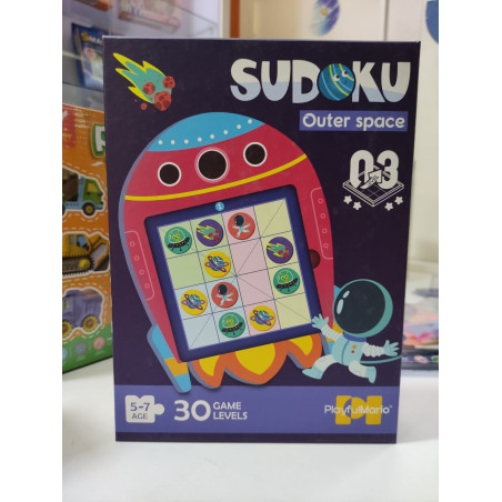 Sudoku Espacial para Niños 5-7 años | Juego Lógico Educativo STEM