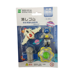 Set de Gomas Alien Space | Borradores Divertidos STEM