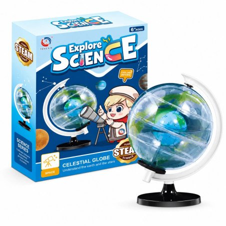 Globo Celeste STEAM Armable | Juguete Científico 6+ Años
