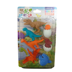 Set de Gomas Dinosaurios | Borradores Divertidos STEM