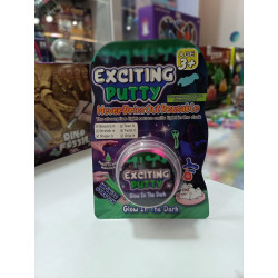 Exciting Putty - Masa que Brilla en la Oscuridad | Never Dries Out |jugueteria ciencia entretenida|interior planetario chile