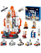 Armables Espaciales tipo LEGO | 12 Modelos de Naves y Cohetes – Ciencia Entretenida