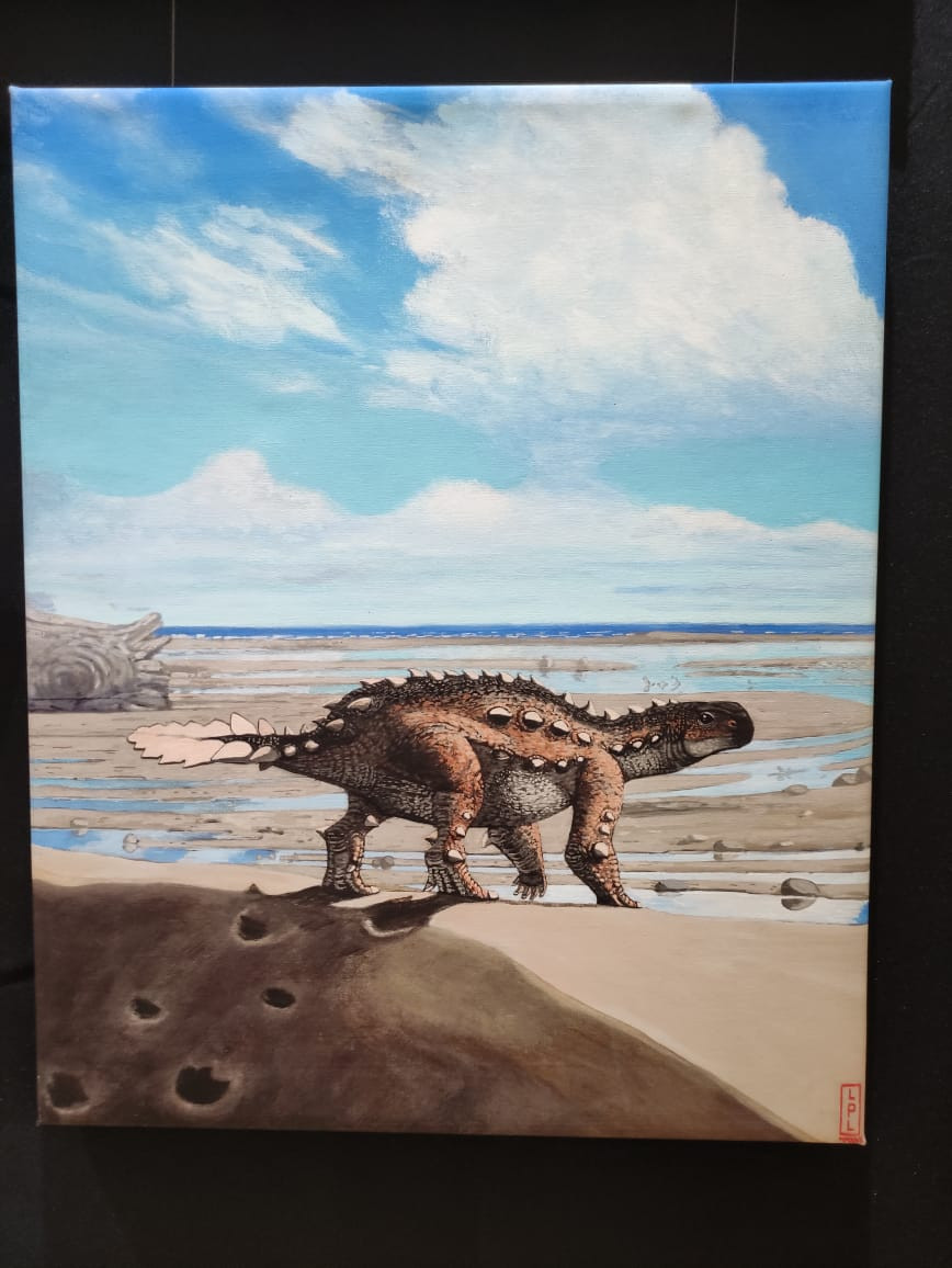 Arte que revive el pasado: una muestra imperdible de paleoarte en Planetario Chile